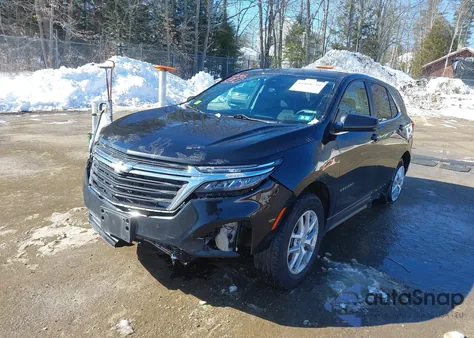 2023 Chevrolet Equinox Awd 2Fl from USA, damaged, VIN 3GNAXTEG9PL252440